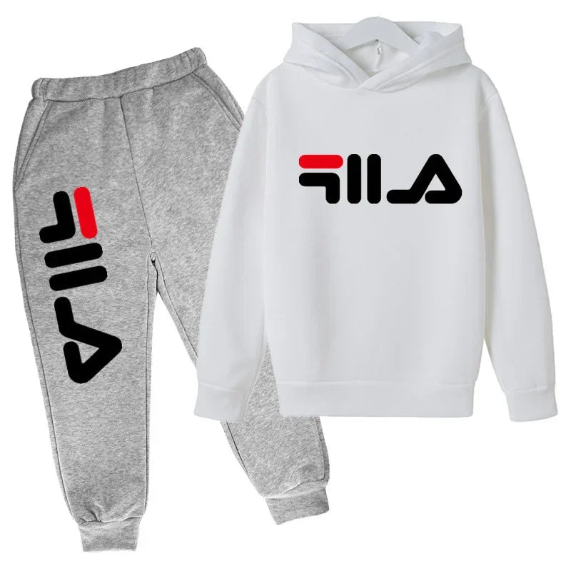 3-13 Years Old 2-piece Girl Sui 2025 Spring and AutumnOutdoor Jogging Suit  Children's Boys and Girls Casual Sports Top + Pants