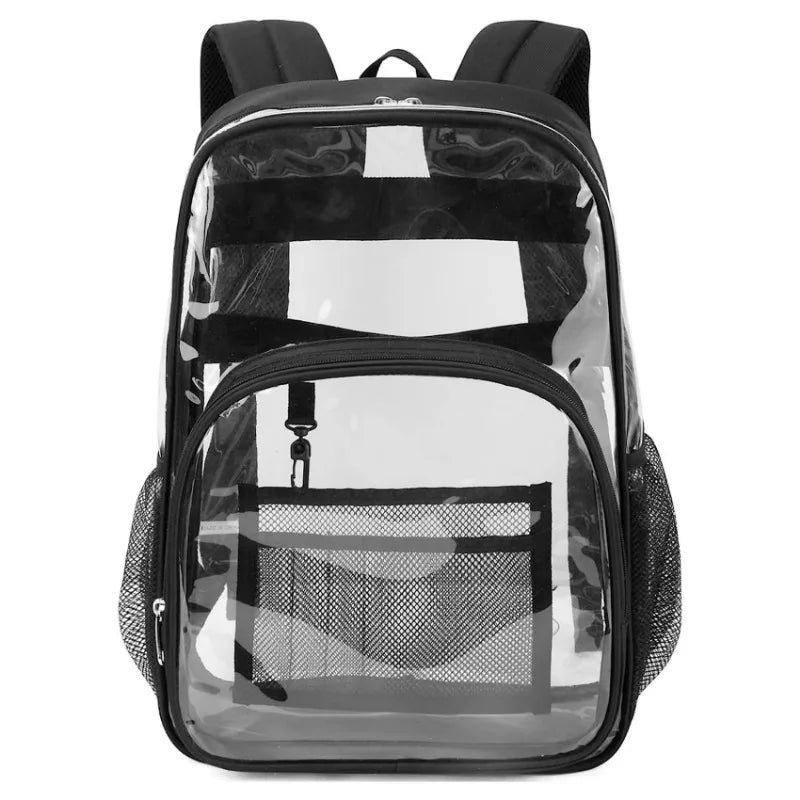 Transparent School Backpack Clear