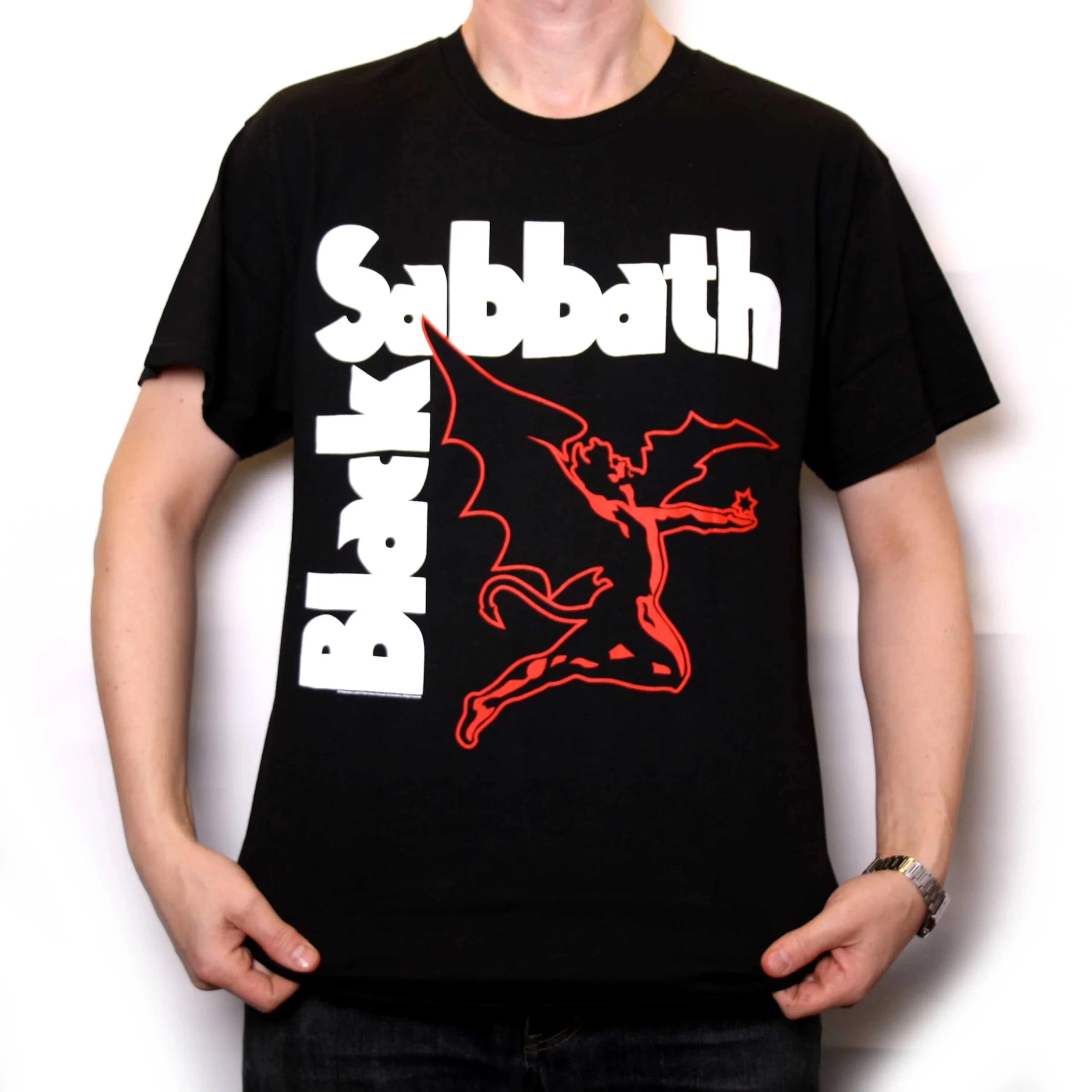 Black Sabbath Band Graphic Men's T-Shirt Unisex O-Neck 100% Cotton Short Sleeve Y2k Oversized Streetwear High Quality Vintage Tee