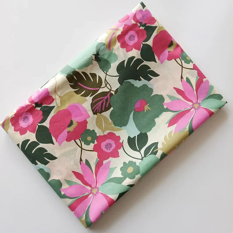 Retro Cotton Fabric – 140cm Wide, By the Meter