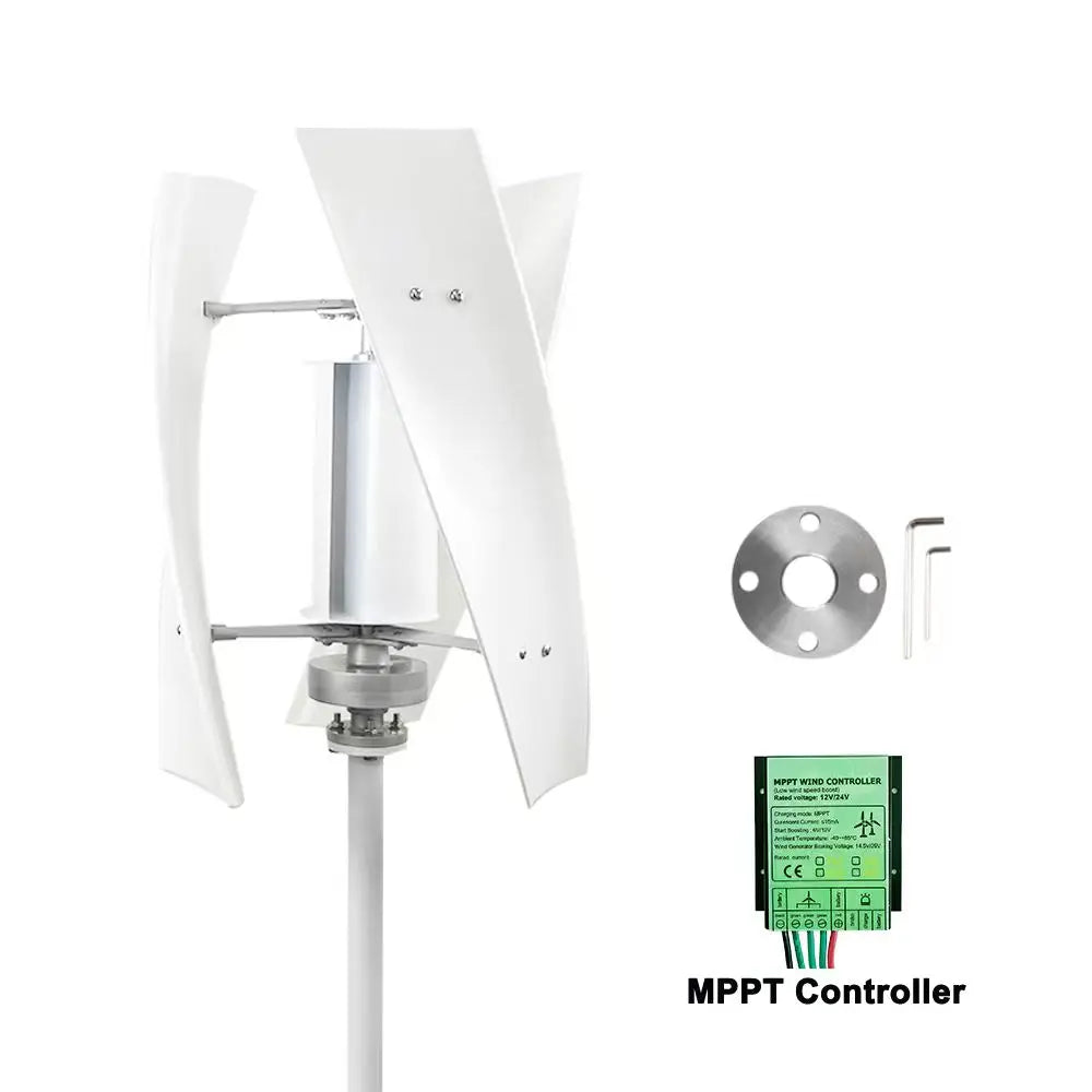 X3 Vertical Wind Turbine - MPPT Options - Off-Grid Energy