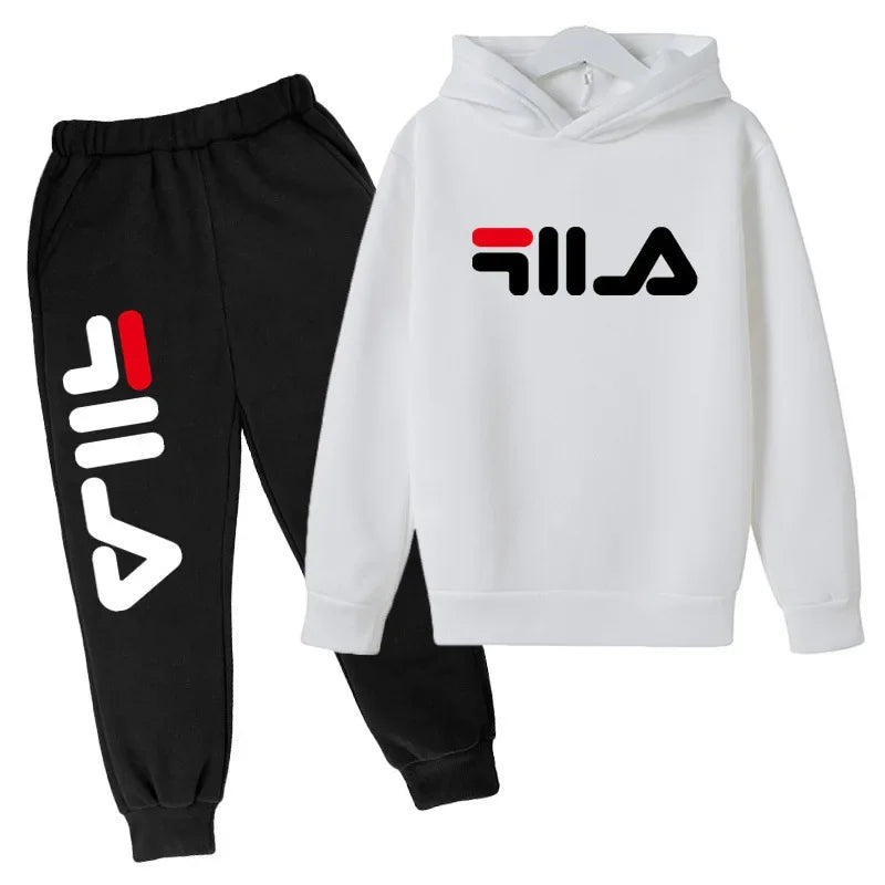 3-13 Years Old 2-piece Girl Sui 2025 Spring and AutumnOutdoor Jogging Suit  Children's Boys and Girls Casual Sports Top + Pants