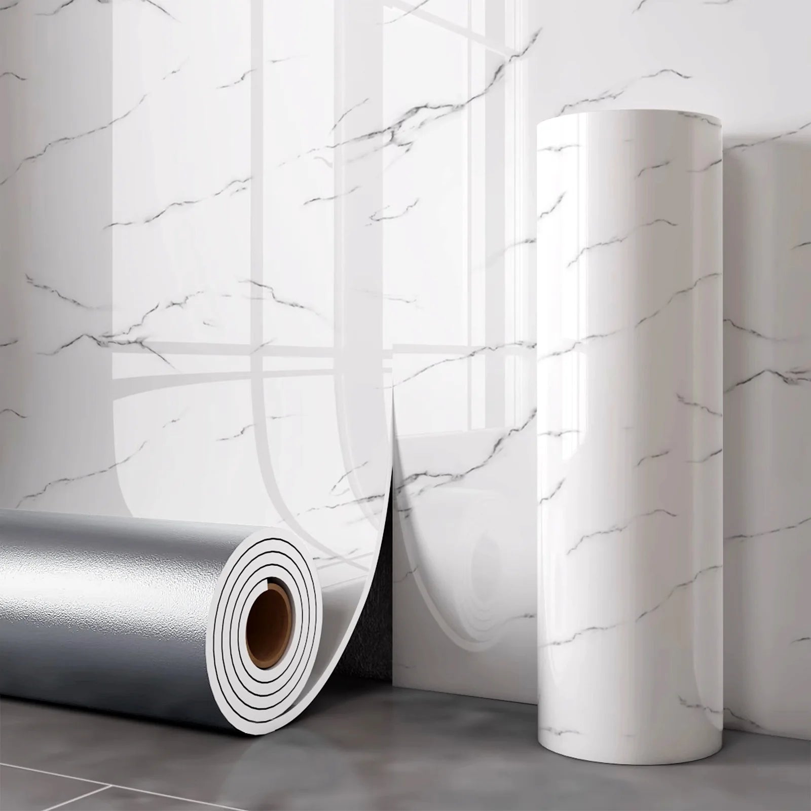 MARBLE PEEL - Self-Adhesive Wall Panels 40x300cm - Your Walls Were Begging for This
