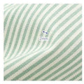 STRIPED COTTON SATEEN FABRIC - Stripes, Grid or Solid, 150cm Wide - Home & Craft