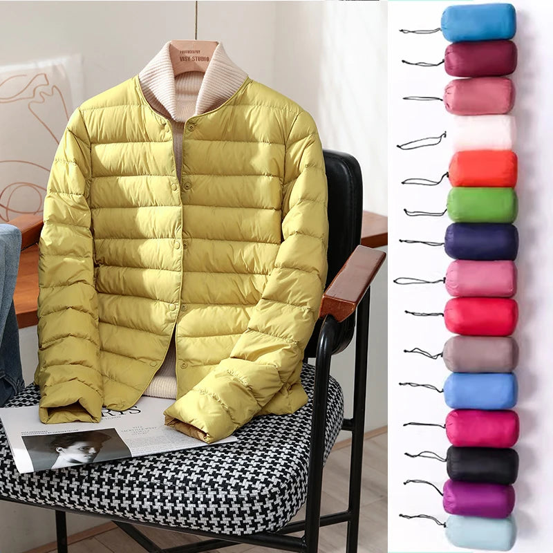 Ultra Light Packable Down Jacket - 80% Duck Down