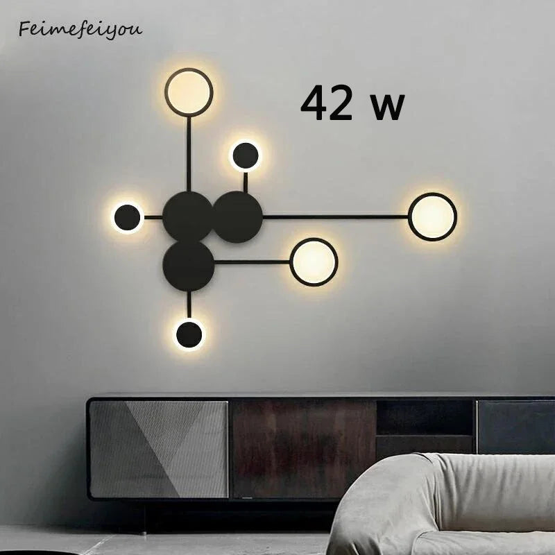 Nordic Minimalist Multi-Head Wall Sconce