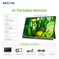 ARZOPA A1 15.6" Portable Monitor - FHD 1080p Ultra-Slim Display
