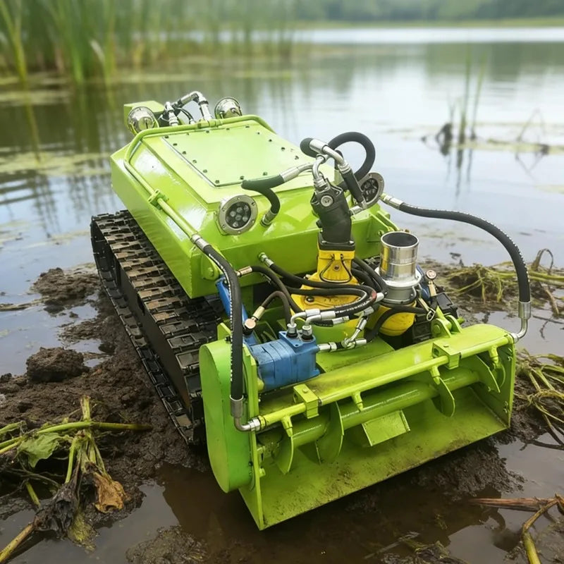 UNDERWATER DREDGING ROBOT - Remote Control, 200 m³/h - Waterway Cleanup