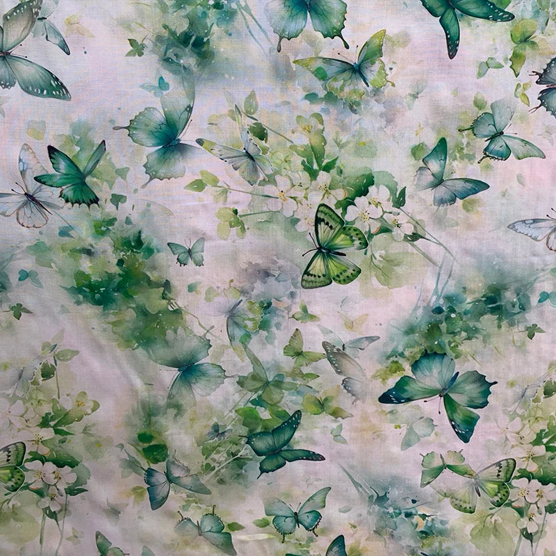 PRINTED COTTON POPLIN FABRIC - 150cm Wide, 180g/m - Soft Sewing