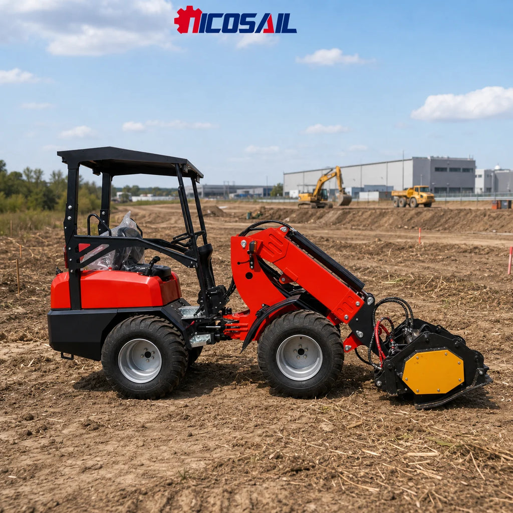 Nicosail ZL918 Mini Wheel Loader - 800 kg - 12 km/h