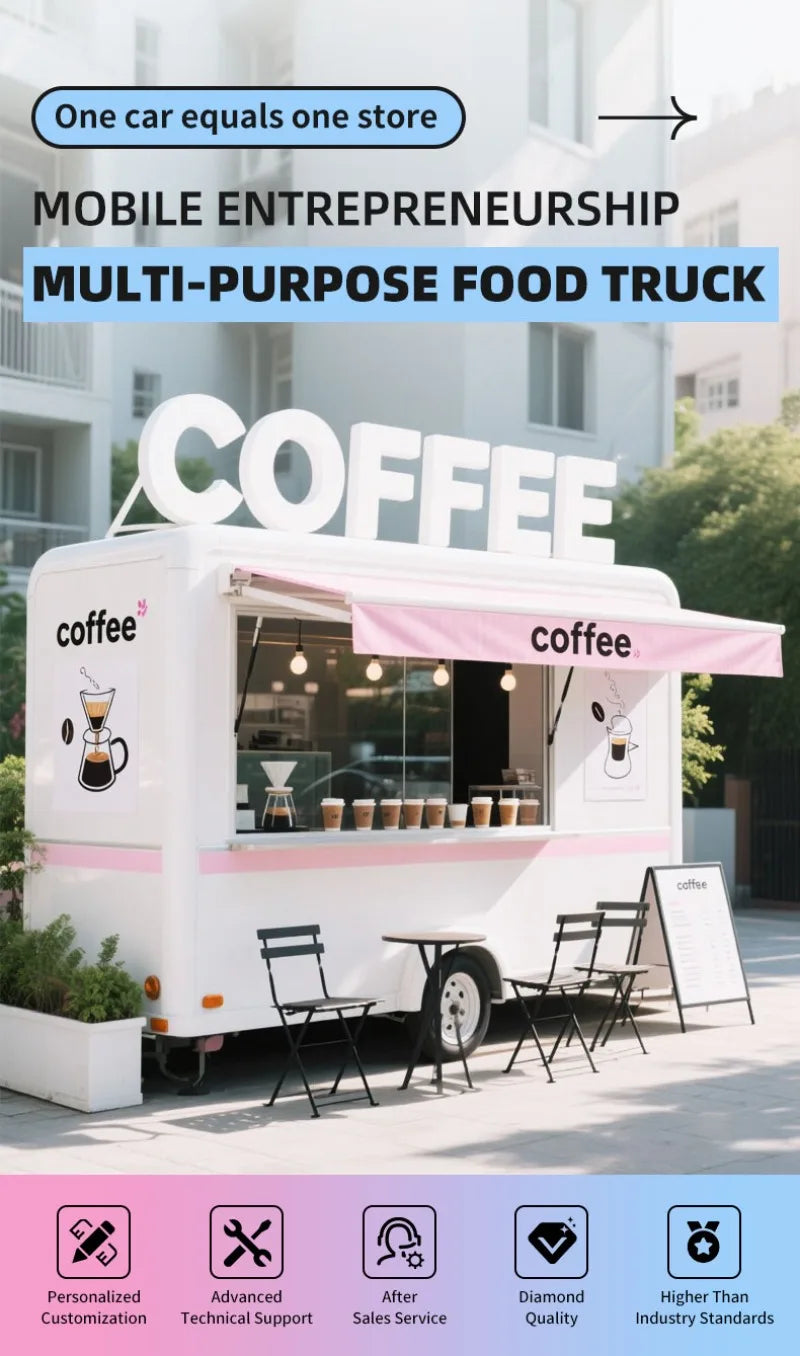 Round Airstream Food Trailer – Mobile Kitchen Coffee Bar