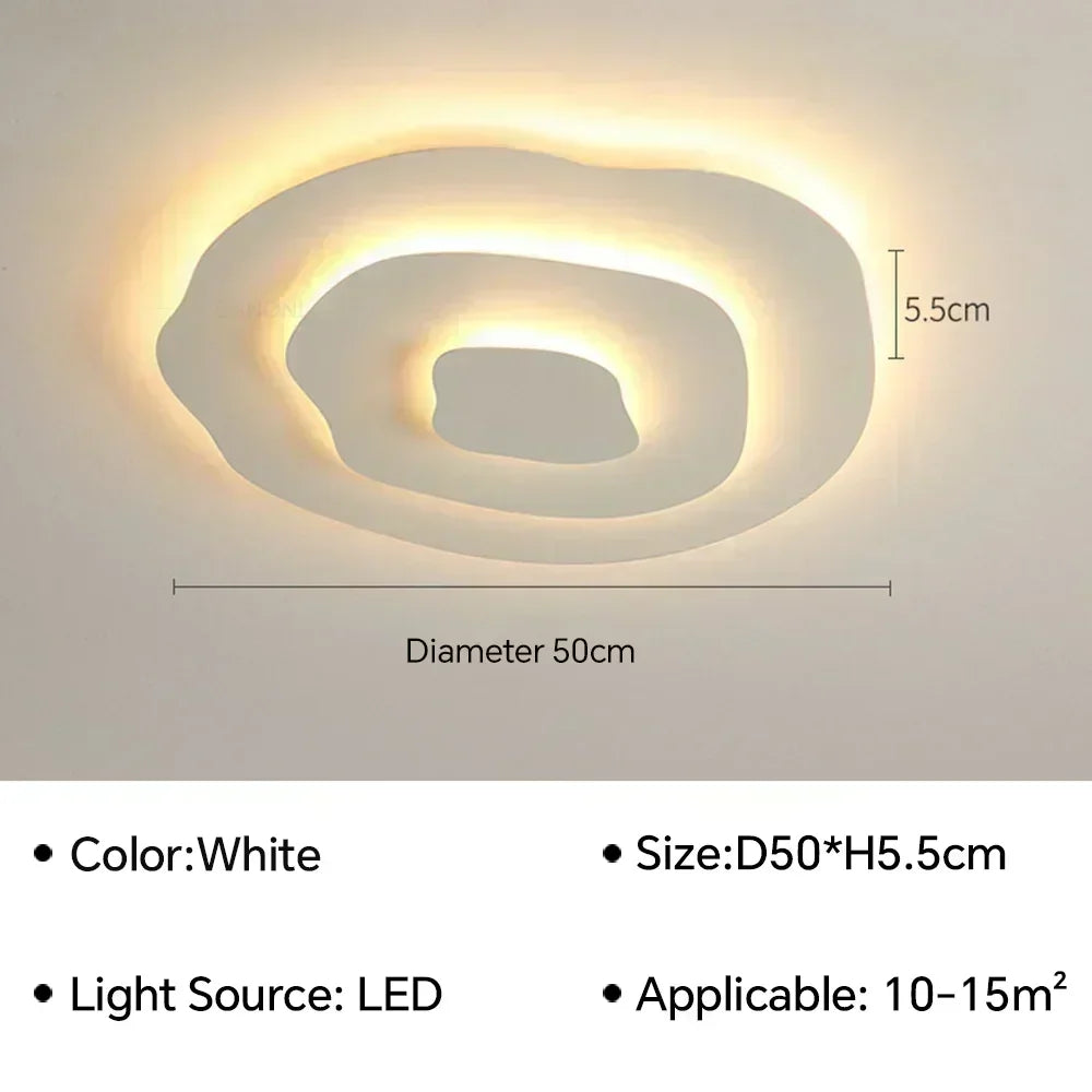 Nordic LED Ceiling Chandelier – 5 Styles, 4 Sizes, Dimmable