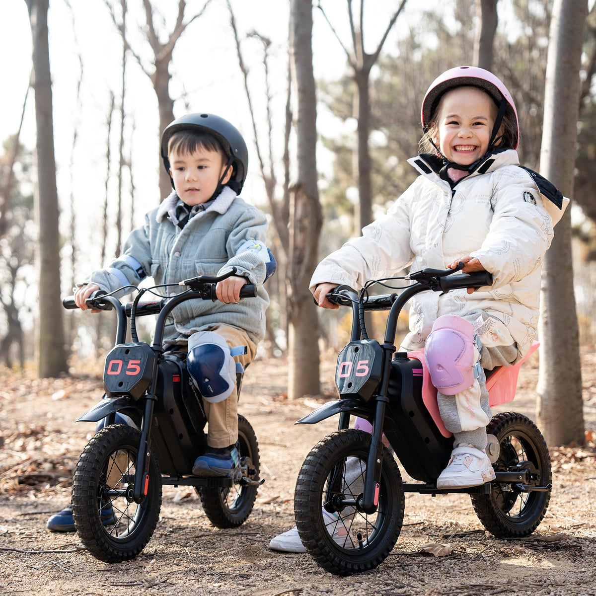 EVERCROSS EV05M KIDS E-MOTORBIKE - 150W, 8/16 km/h - 12 inch Adventure Ride