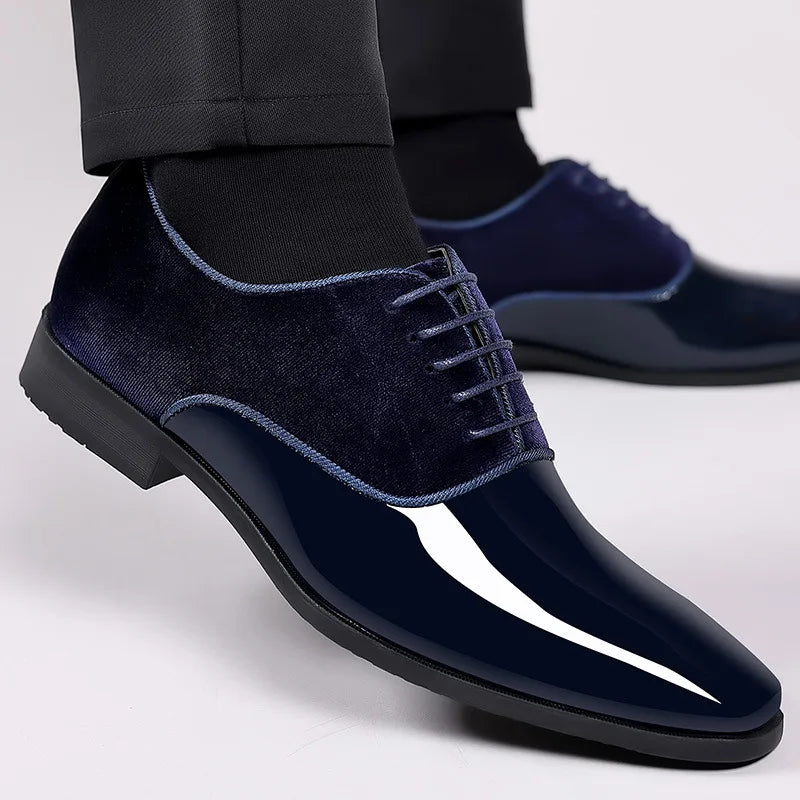 PRESTIGE OX - Men's Business Leather Oxford Shoes - Lace-Up, Office & Wedding