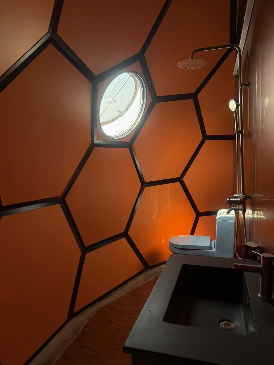 WoodGlass Bubble Dome - Hotel-Style Tempered Glass Dome