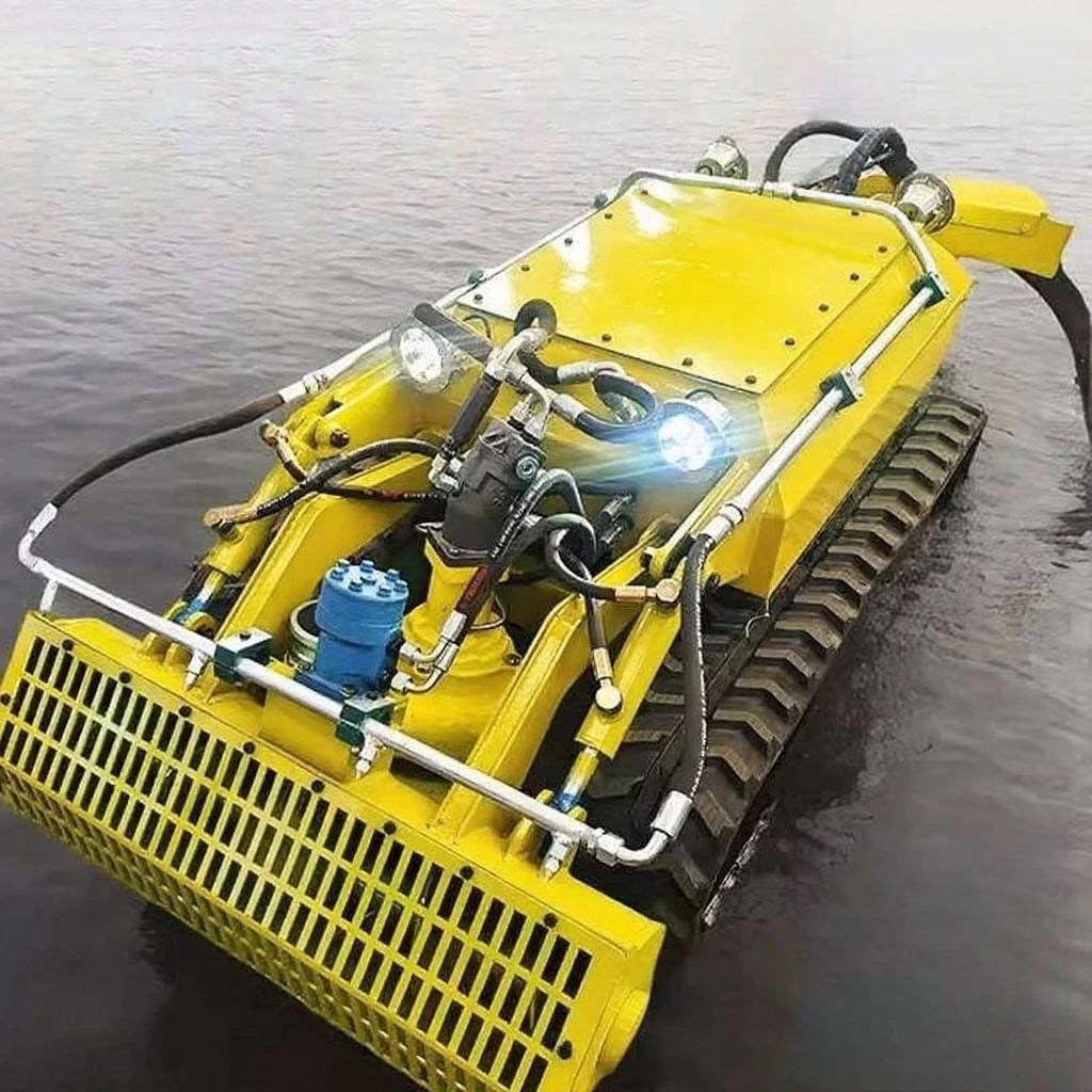 UNDERWATER DREDGING ROBOT - Remote Control, 200 m³/h - Waterway Cleanup