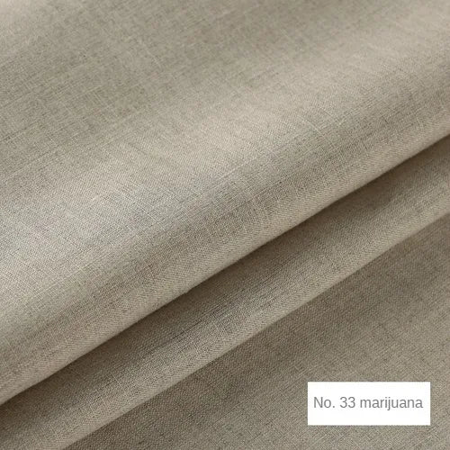 PURE LINEN FABRIC BY THE METER - 46 Colors, 140cm Wide - Soft Rooms