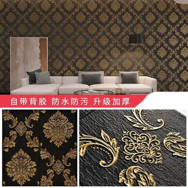 3D Embossed Wall Panels – Self-Adhesive