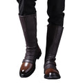 BRITISH MID-CALF BOOTS - Men's Side Zipper Motorcycle Boots - Classic Style, All-Day Comfort