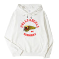 Biker Wing Skull Hoodie Germany Vintage Motorcycle Club Unisex