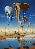DALI CANVAS PRINTS - Unframed - Surrealist Wall Art