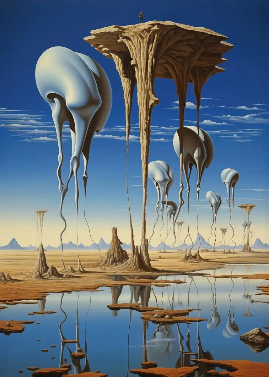 DALI CANVAS PRINTS - Unframed - Surrealist Wall Art