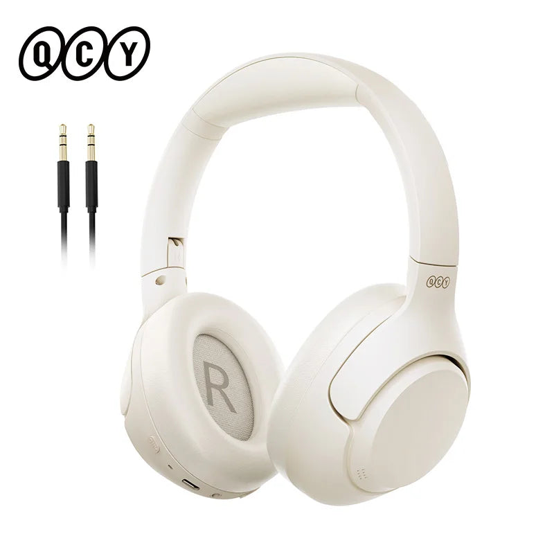 QCY H3 ANC Wireless Headphones BT 5.4 Hi-Res 43dB