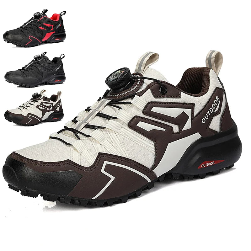 PEAK GRIP - Unisex Anti-Slip Hiking Boots - Mountaineering, Camping & Cycling, Superior Traction