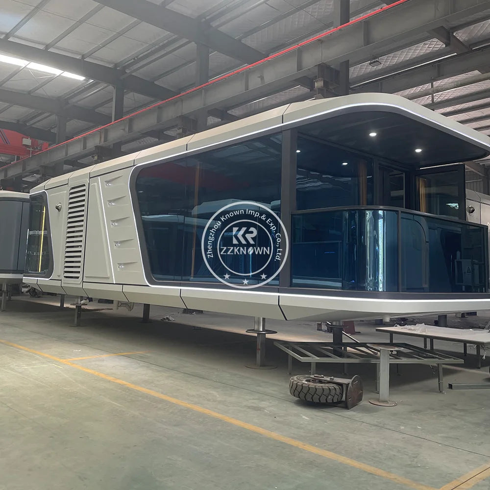 Luxury Space Capsule Container - Prefab Portable Modular Capsule House