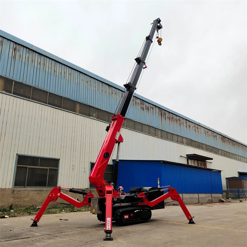 Yugong Mobile Spider Crane - 10 Ton - Remote Control