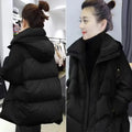 Fur Trim Padded Coat – Loose Cotton Winter Jacket