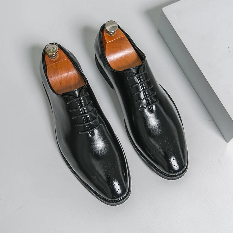 OXFORD ELITE - Men's Formal Dress Oxford Shoes - Business, Wedding & Social Leather Shoes