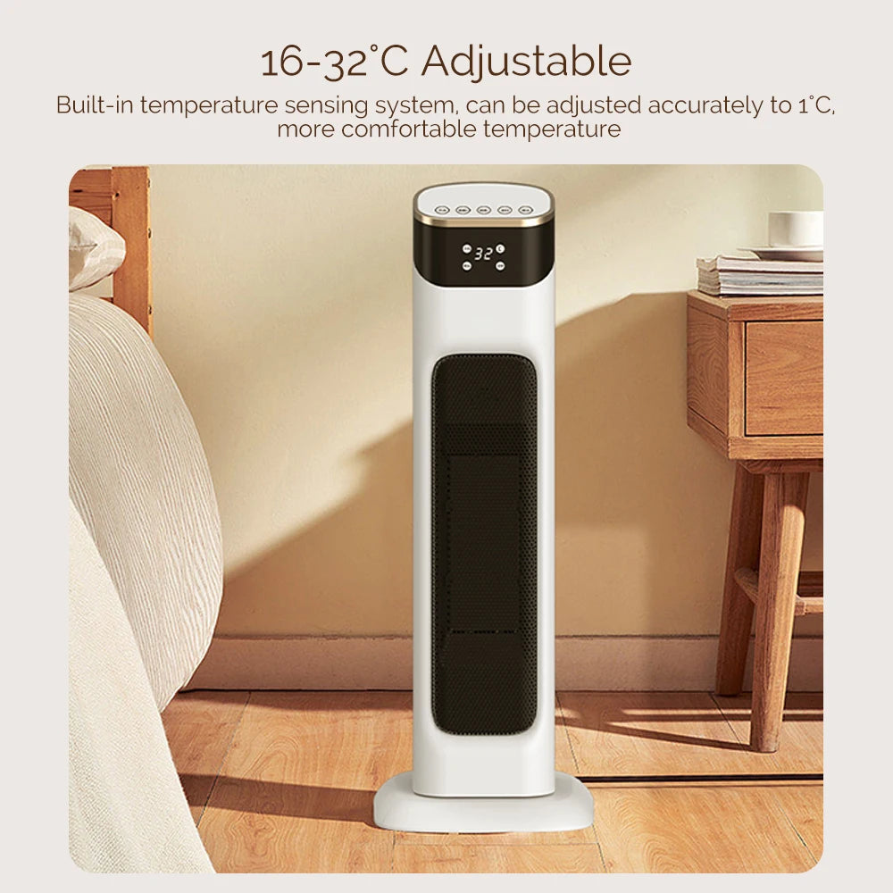 Electric Stove Heater - 1500W PTC Fan Heater
