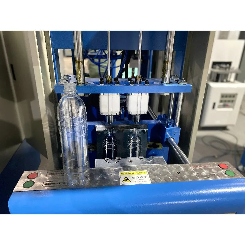 PET BLOW MOLDING MACHINE - Semi-Automatic - 0.1–2L Bottles