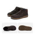 HOBIBEAR Mid Top Barefoot Shoes - Wide Toe Zero-Drop Ankle Boots Unisex