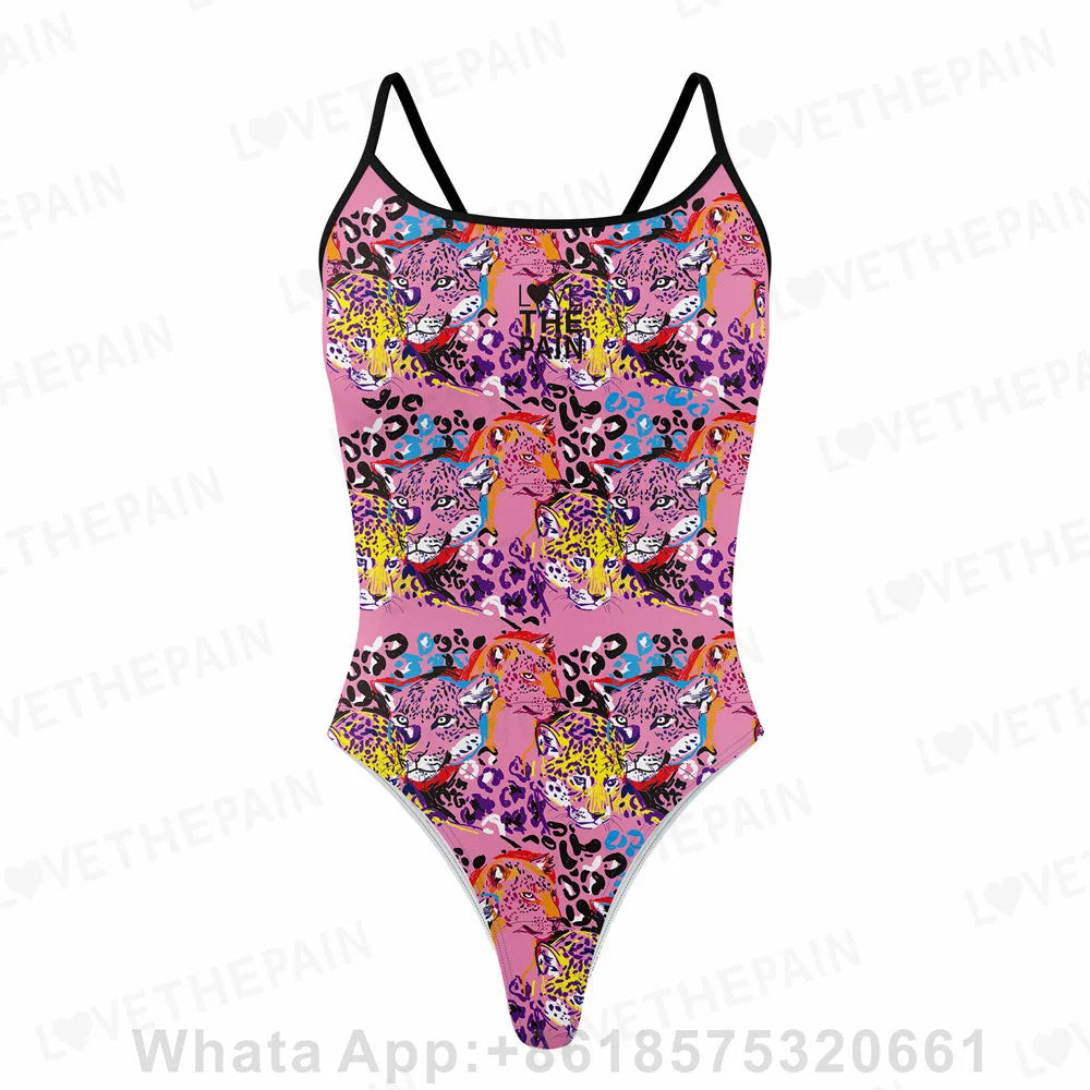 Women Swimsuit Pro Team Training Sexy One-piece Comfortable Suit Swimwear Functional Training Swimsuit Open Water Swimminggown