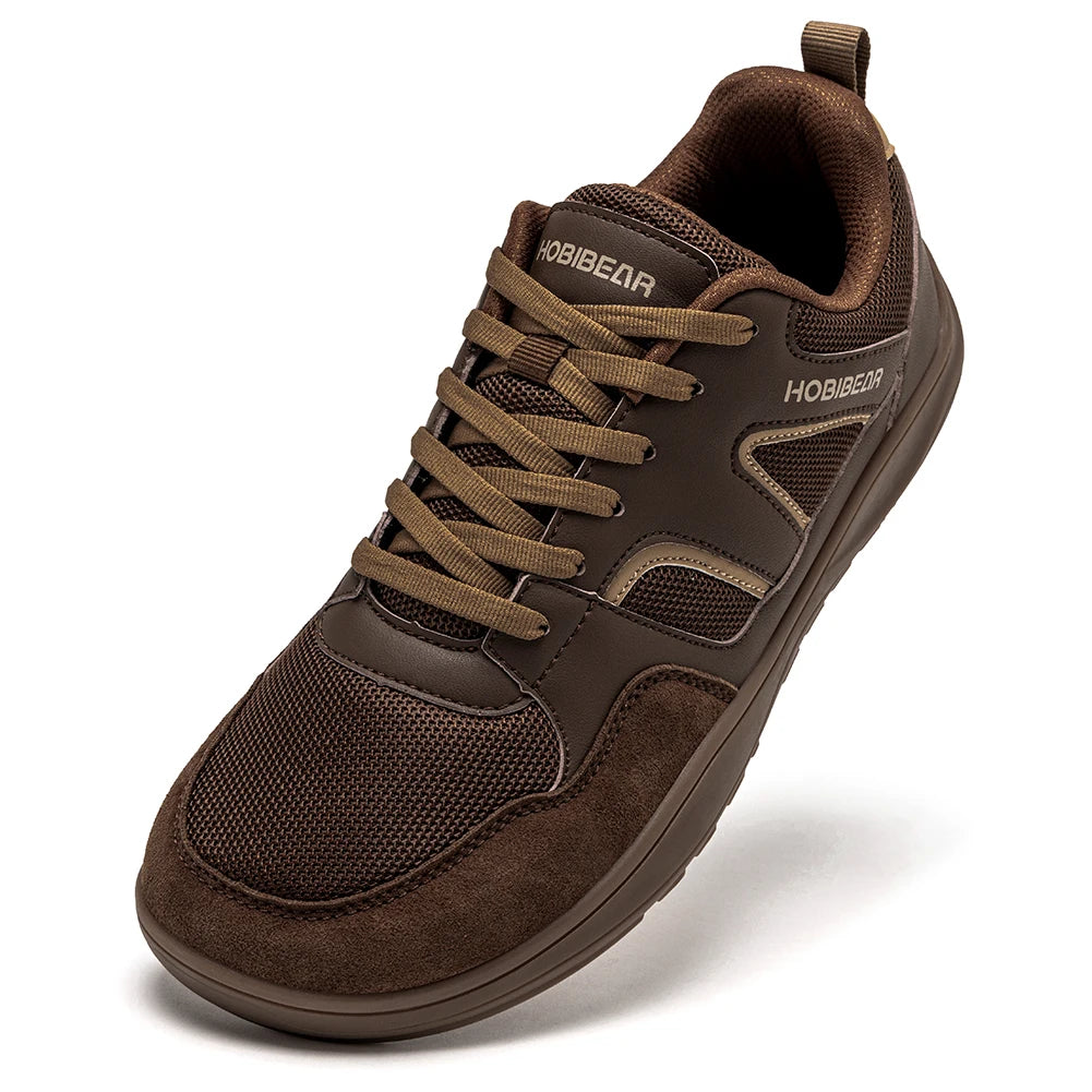 HOBIBEAR Unisex Barefoot Sneakers - Wide Toe Box Zero-Drop Minimalist Walking Shoes