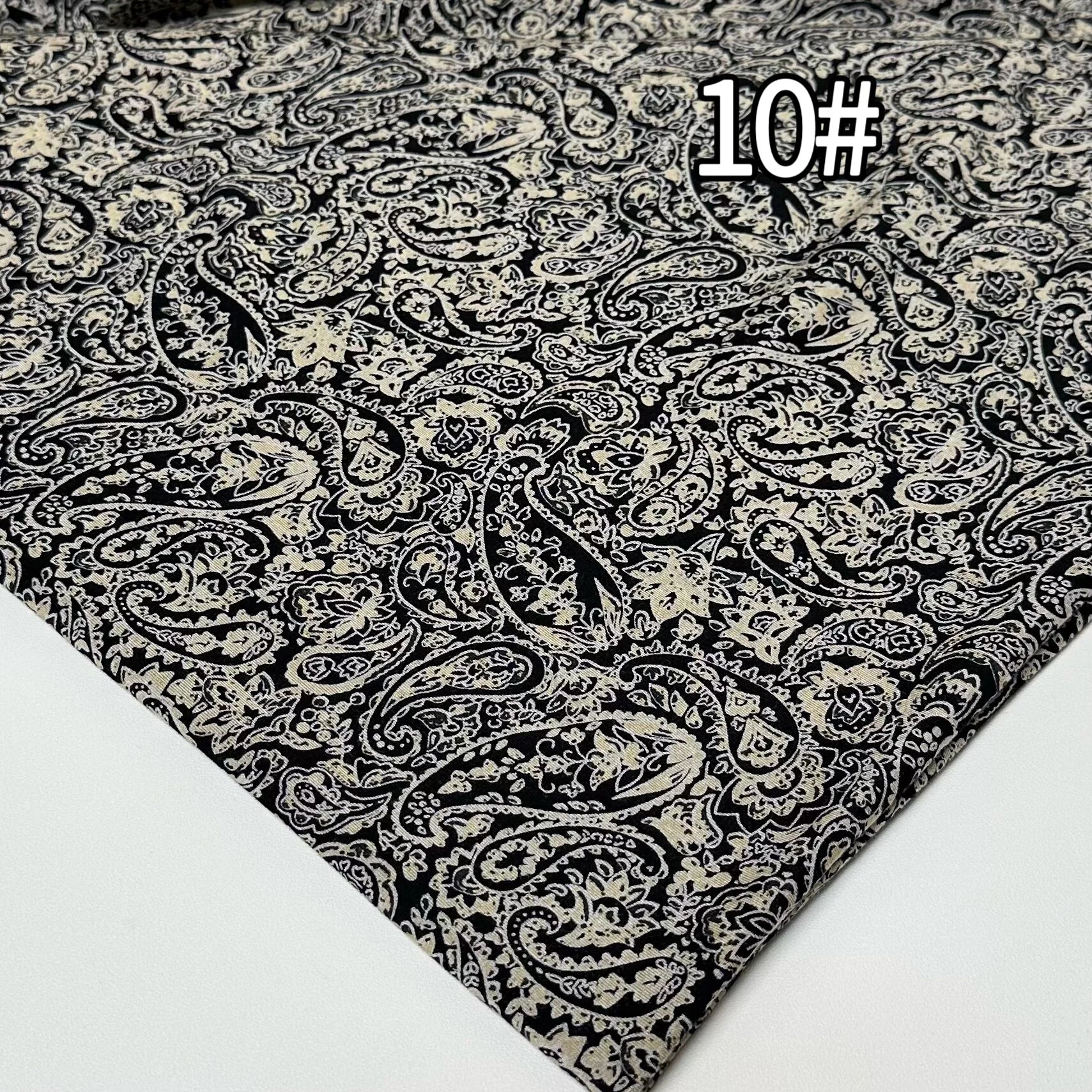 COTTON SPANDEX PRINTED FABRIC - 21 Prints, Stretch Blend, 175cm Wide - Soft Days
