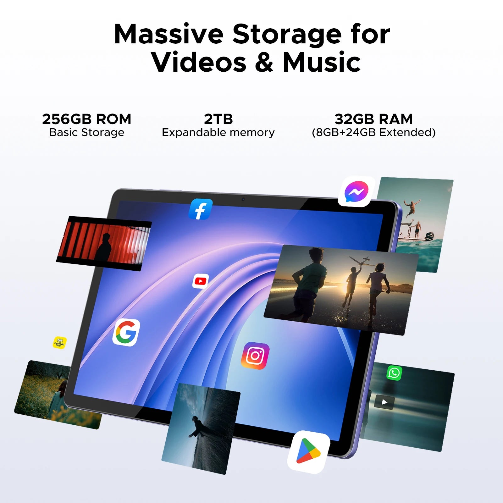 DOOGEE Tab G6+ 11" FHD+ 4G LTE WorkPad + Full Kit