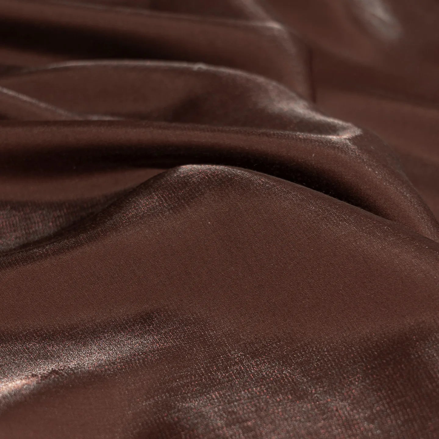 Gradient Wine Red Glazed Silk Satin Fabric Hanfu Pants Skirt Wedding Skin-friendly Breathable Bright Luster
