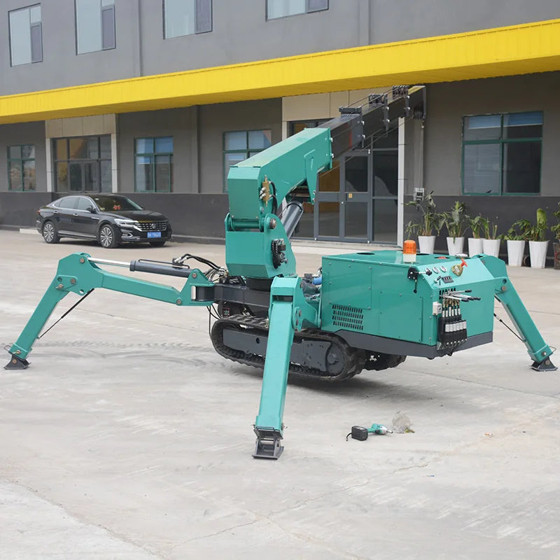 SPIDER CRANE - 8 m Working Radius, 0.3 t Span - High-Access Lifting