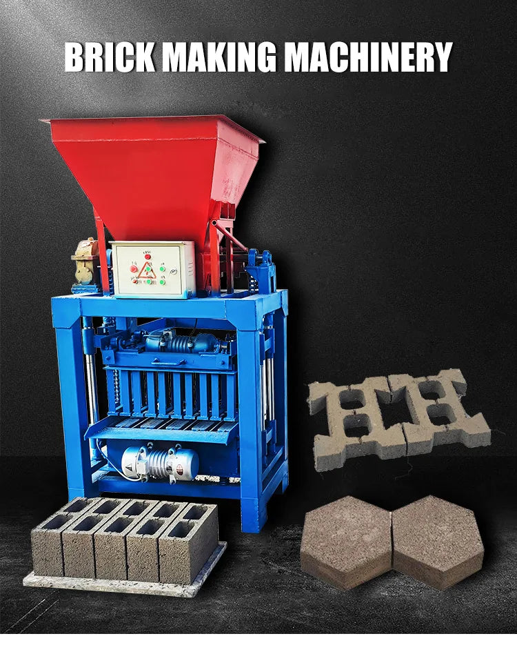 Brick Making Machine - Hydraulic - Industrial