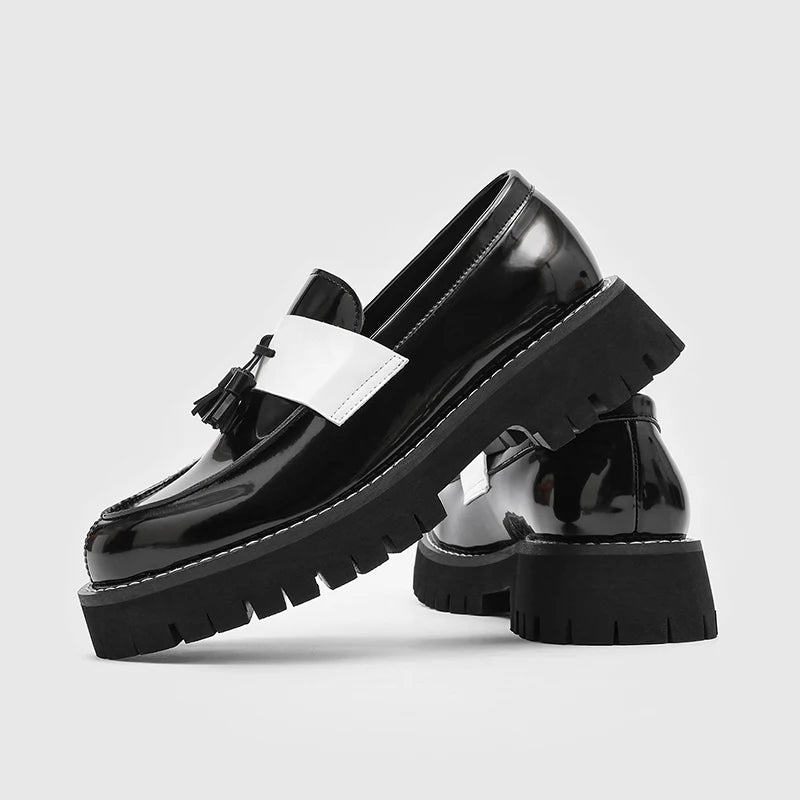 MOCCASIN BOSS - Business Casual Slip-On Loafers - Comfort That Means Business