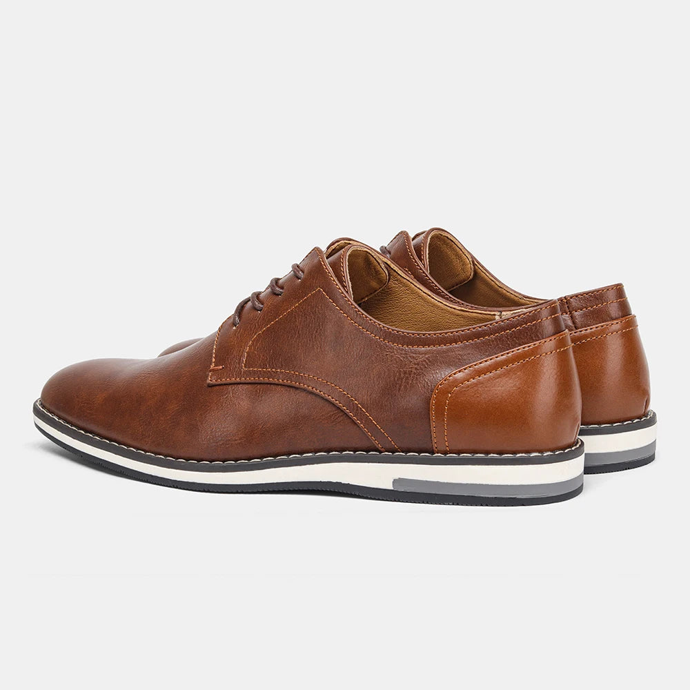 Men's Fashion Casual Loafers - Comfortable Lace-Up Shoes EU 39-47.5