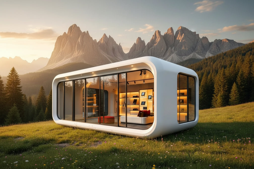 Smart Capsule House - Mobile Container Homestay Starry Sunroom
