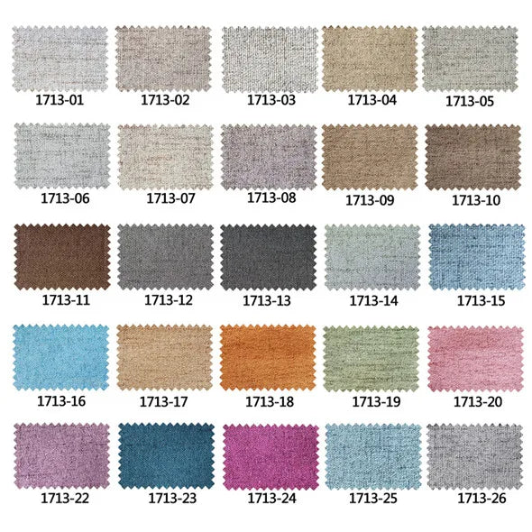 LINEN BLACKOUT CURTAINS - Waterproof Custom Size Panel - Total Dark, Total Calm