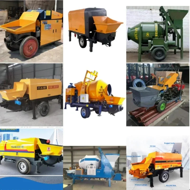 Yugong Mobile Concrete Pump Mixer - 22 m³/h - Diesel
