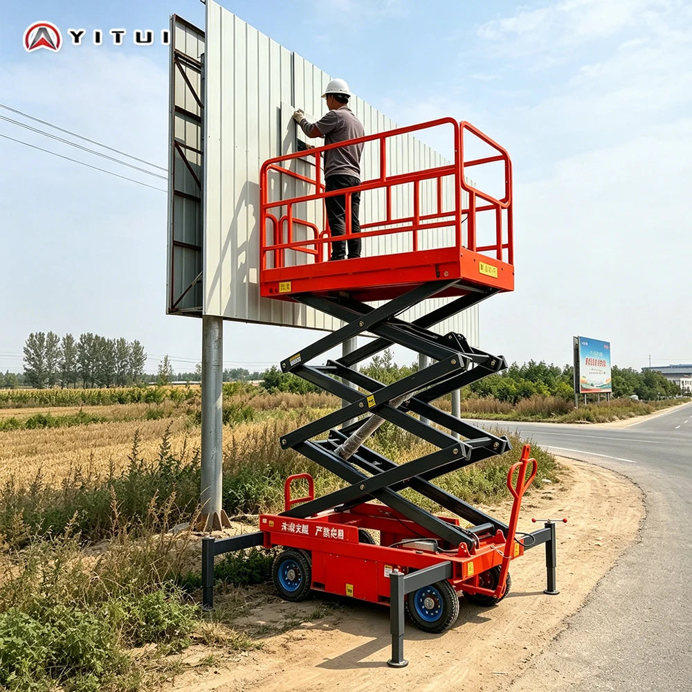 Hydraulic Scissor Lift Platform 4–18 m