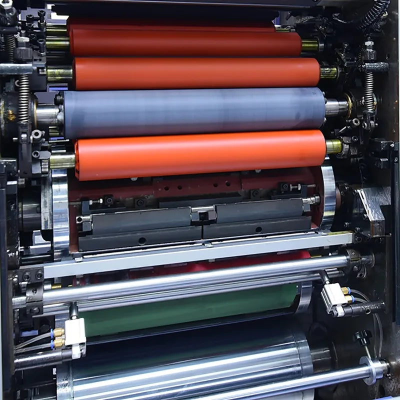 HDPS-350 ROTARY LABEL PRINTING MACHINE - 6-Color, Servo Drive - Full Auto