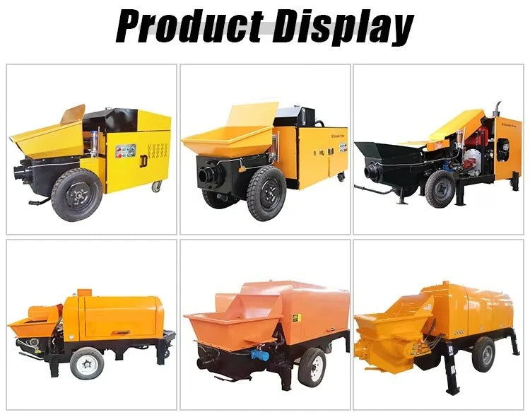 CPZM20D Concrete Pump - 15–20 m³/h - 30 kW